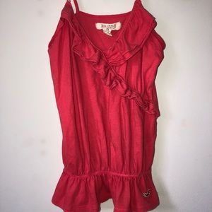 !! 5 for 25 !! red/pink hollister tank top